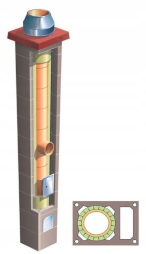 Komin Brata Standard fi 200 6mb SW