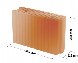Pustak Ceramiczny Lewkowo LPW 11,5 kl. 15 P+W