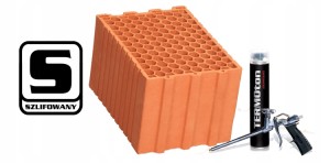 Pustak Ceramiczny Termoton 25 S kl. 15 P+W