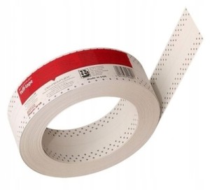 TAŚMA TUFF TAPE CZERWONA DO ŁĄCZENIA PŁYT GK 30MB