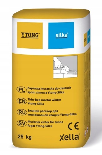 Ytong-Silka zaprawa murarska zimowa 25 kg