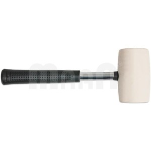 MŁOTEK GUMOWY BIAŁY 650G   RĄCZKA METALOWA