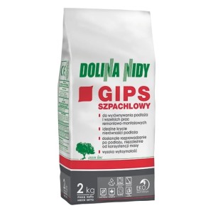 NIDA GIPS SZPACHLOWY  2 KG