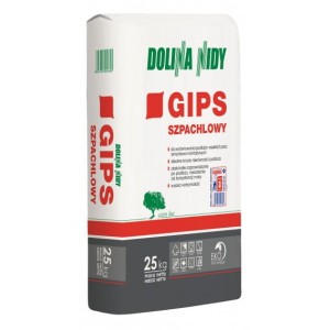NIDA GIPS SZPACHLOWY 25 KG