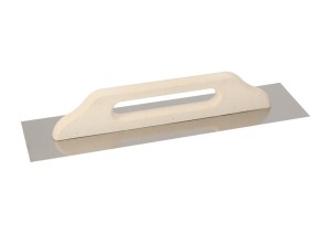 PACA NIERDZEWNA 130x580 GŁADKA  DREWNIANY UCHWYT