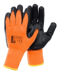RĘKAWICE OCIEPLANE POMARAŃCZOWE