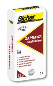 SICHER ZAPRAWA DO KLINKIERU GRAFIT 25KG