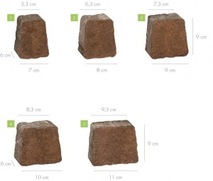 Kostka LIBET PICCOLA COLORMIX Grubość 6cm