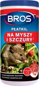 BROS PŁATKI NA MYSZY I SZCZURY 250G