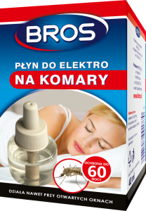 BROS PŁYN DO ELEKTRO NA KOMARY 60 NOCY  40ML