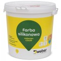 Farba silikonowa dyspersyjna WEBER.TON COLOR 25 kg