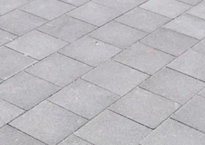 Kostka Polbruk Napoli gładka grubość 4 cm kolor szary