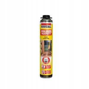 SOUDAL PIANA PISTOLETOWA ŻÓŁTA 750 ML
