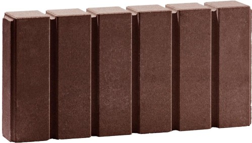 Obrzeże Certus Vertical No1 brązowy