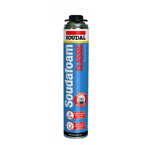 Soudal piana pistoletowa classic 750 ml soudafoam