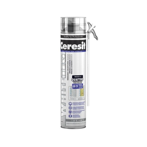 ceresit  pianka whiteteq wężyk niskoprężna 500 ml