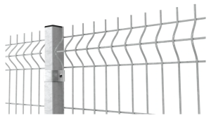 PANEL OGRODZENIOWY OCYNKOWANY FI 5MM 50x200 WYS. 1,53M