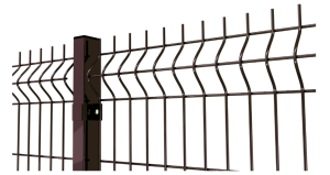 PANEL OGRODZENIOWY BRĄZOWY FI 5MM 50x200 WYS. 1,53M