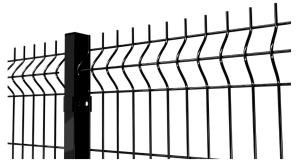 PANEL OGRODZENIOWY CZARNY FI 4MM 50x200 WYS. 1,53M 