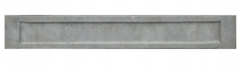 Podmurówka betonowa gładka