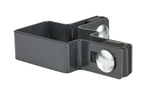 Obejma narożna do słupka grafitowa