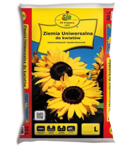 Ziemia uniwersalna do kwiatów 50 l Kik Krajewscy
