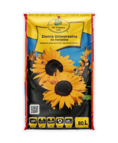 Ziemia uniwersalna do kwiatów 80 l Kik Krajewscy