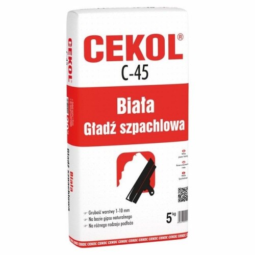 Cekol C-45 szpachla gipsowa 5 kg