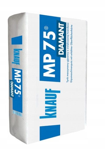 Knauf MP 75  Diamant gips tynkarski maszynowy 30 kg