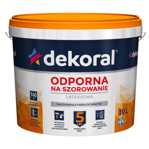 Farba Dekoral akrylit lateksowa 10 l