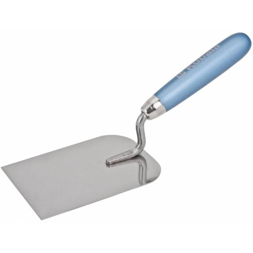 Kielnia sztukatorska nierdzewna 100mm uchwyt drewniany