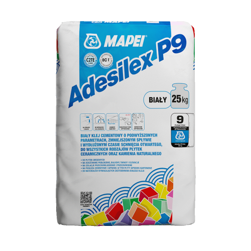 Mapei Adesilex P9 25 kg elastyczny klej do płytek biały