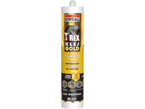 SOUDAL KLEJ MONTAŻOWY T-TEX GOLD TURBO 290ML
