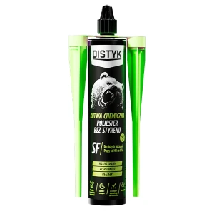DISTYK KOTWA CHEMICZNA DO DUŻYCH OBCIĄŻEŃ BEZ STYRENU 300ML