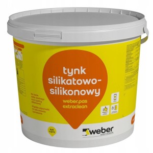 WEBER TYNK SILIKATOWO-SILIKONOWY WEBER.PAS EXTRACLEAN 1,5MM 30KG