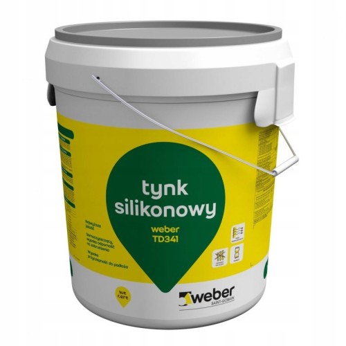 Weber tynk silikonowy Weber TD341 30 kg