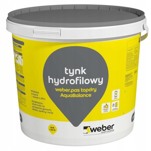 Weber tynk Weber.pas Topdry Aquabalance 1,5 mm 30 kg