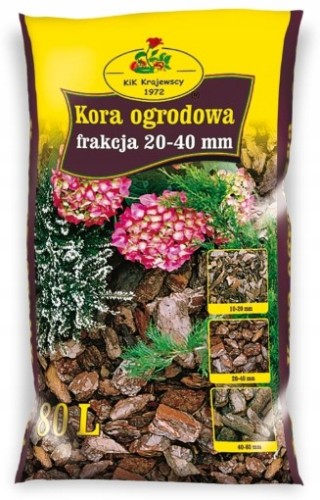 Kora ogrodowa frakcja 2-4cm 80l Kik Krajewscy