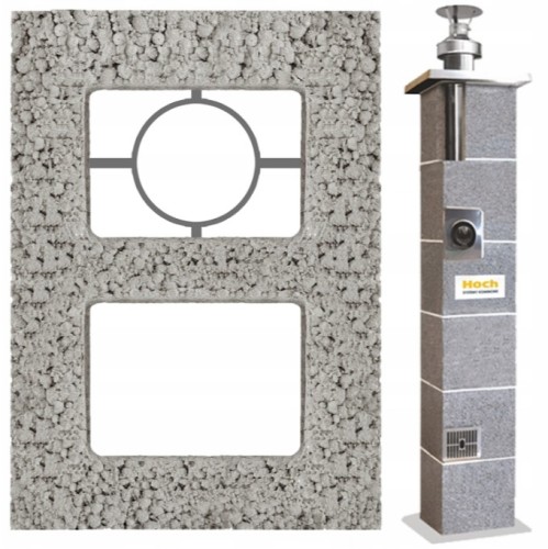 Komin Hoch Turbo Stal fi 80 7mb