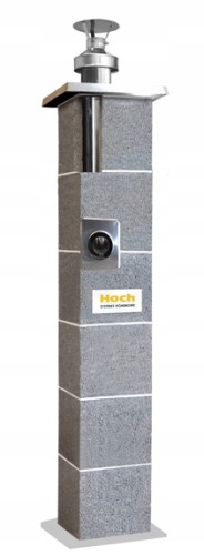 Komin Hoch turbo stal SW fi 125 7 mb